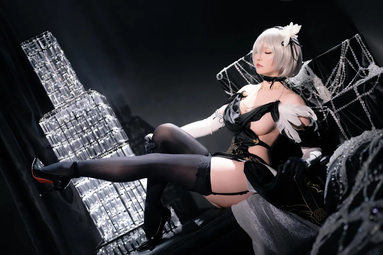 星之迟迟 - 2023年9月计划C 尼尔-2B同人礼服-erohere50.webp